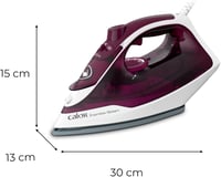 Calor Express 2400W gőzvasaló 35g/min gőzteljesítmény kerámia talppal 7