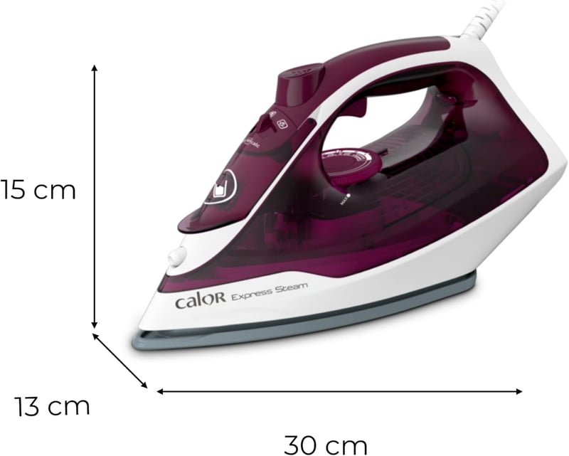 Calor Express 2400W gőzvasaló 35g/min gőzteljesítmény kerámia talppal
