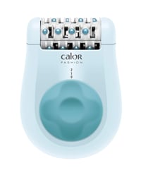 Calor Fashion EP1028C0 Epilator - 24 precizne pincete, masažne kuglice, kompaktan, plavi, proizveden u Francuskoj 1