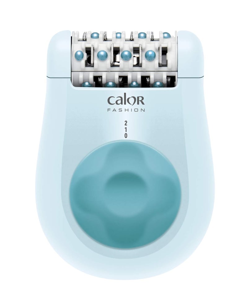 Calor Fashion EP1028C0 Epilator - 24 precizne pincete, masažne kuglice, kompaktan, plavi, proizveden u Francuskoj