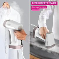 Calor Pure Force 2in1 gőzölő és vasaló függőleges vízszintes használattal 1800W 3