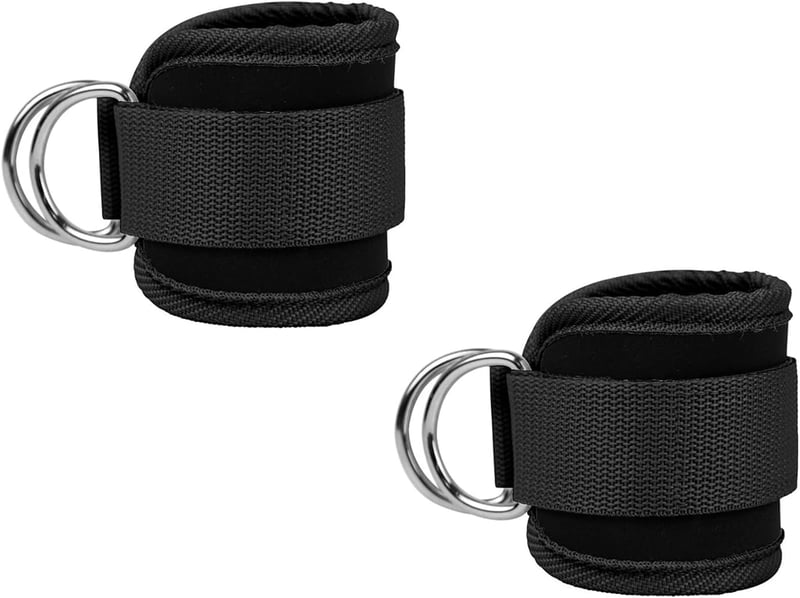 Set de chingi pentru gleznă CAM2 cu carabinieră, pentru extensii la cabluri, antrenament fitness