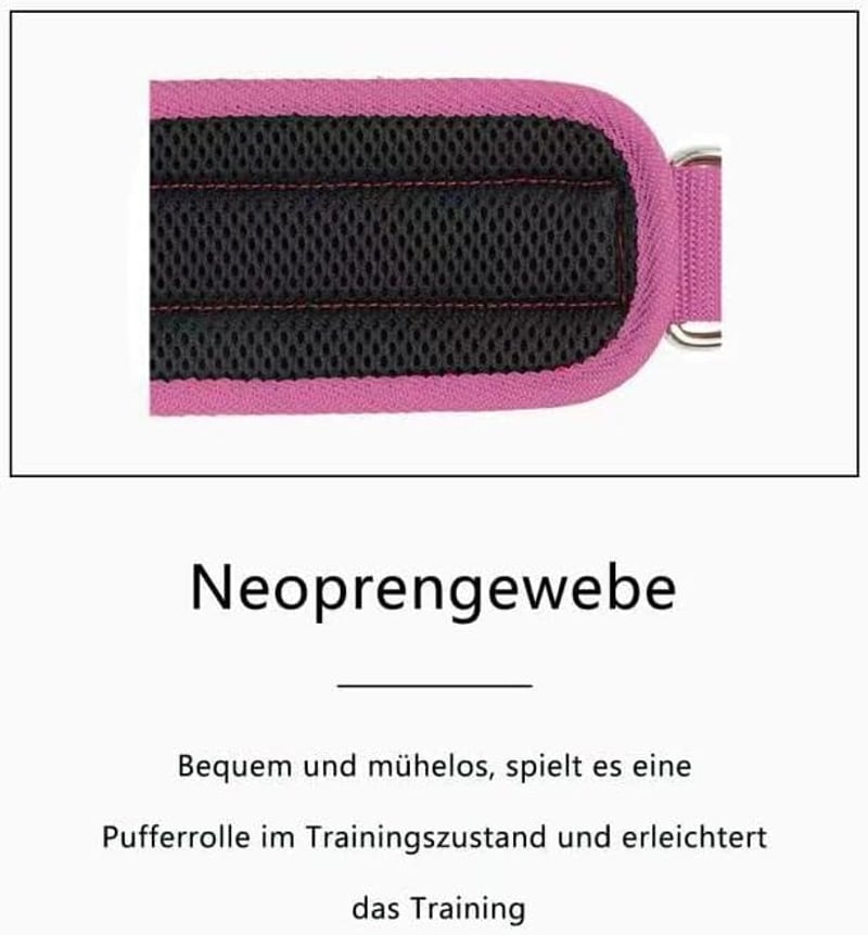 Set de chingi pentru gleznă CAM2 cu carabinieră, pentru extensii la cabluri, antrenament fitness