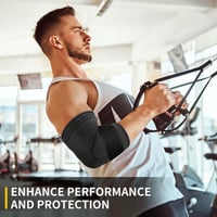 CAMBIVO 2 db Könyökbandage Géllel és Pánt Rendszerrel Teniszkönyökhöz és Ízületi Fájdalomhoz 7