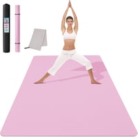 Saltea de fitness CAMBIVO XXL 183x122 cm, saltea de yoga din TPE, antiderapantă pentru antrenament 1