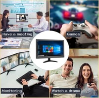 CAMECHO hordozható CCTV monitor, Full HD 1080P, HDMI/VGA/AV/BNC - 11,6" 3