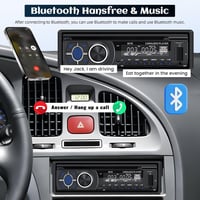 CAMECHO 1DIN autórádió CD DVD lejátszóval Bluetooth 5.1 kihangosítással AM FM EQ Smart Sync alkalmazás USB TF MP3 AUX 3