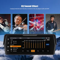 CAMECHO 5 inch IPS vezeték nélküli motoros monitor függőleges kijelző CarPlay Android Auto Bluetooth IP68 EQ beállítással univerzális haszná 7