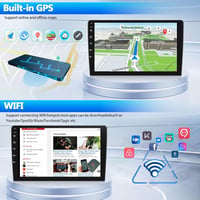 CAMECHO Android 13 autórádió 2G 64G 9 hüvelykes érintőké 4