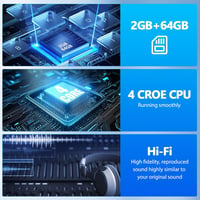 CAMECHO Android 13 autórádió 2G 64G 9 hüvelykes érintőké 8