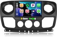 CAMECHO Android 13 autórádió Renault Master / Opel Movano B / Nissan NV400 - 10", 4GB+64GB 1