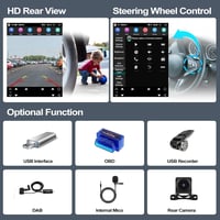 CAMECHO Android 13 Autórádió 9.7" Ford Ranger PX 2011-2015 GPS Navigáció Bluetooth 6