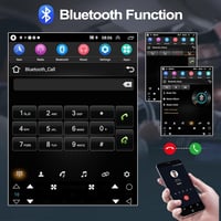 CAMECHO Android 13 Autórádió 9.7" Ford Ranger PX 2011-2015 GPS Navigáció Bluetooth 5