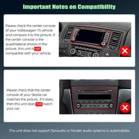 CAMECHO Android 13 Autórádió CarPlay-vel VW Golf Polo Tiguan, 7" Érintőképernyő, Navigáció, Bluetooth, USB, Tolatókamera 8