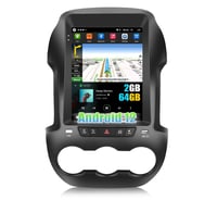 Autorádio CAMECHO Android 13 pre Ford Ranger PX (2011-2015) - 9,7" dotykový displej - 2GB+64GB 1