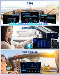 CAMECHO Android 13 Autórádió Mercedes Vito W447 2014-2020 CarPlay 10" Képernyő GPS Bluetooth 7