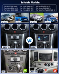 CAMECHO Android 13 Autórádió Opel Corsa/Astra/Zafira/Meriva CarPlay GPS WiFi 3