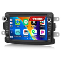 CAMECHO Android 13 Autórádió Renault Dacia Logan Duster Sandero Lodgy Capture Lada Xray - 7" Dupla DIN Bluetooth Navigáció CarPlay MirrorLin 1