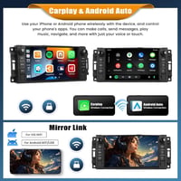 CAMECHO Android 15 autórádió 7 hüvelykes kijel 5