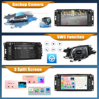 CAMECHO Android 15 autórádió 7 hüvelykes kijel 8