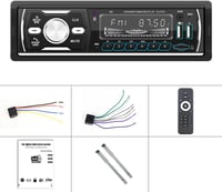 CAMECHO DAB+ Autórádió Bluetooth MP3 Lejátszó 4x50W USB SD Kártya Távirányítóval 8
