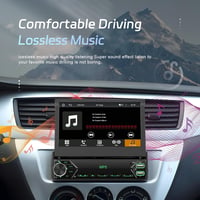 CAMECHO Wireless CarPlay Android autórádió 7" motorozott kijelzővel Bluetooth kihangosítóval 4