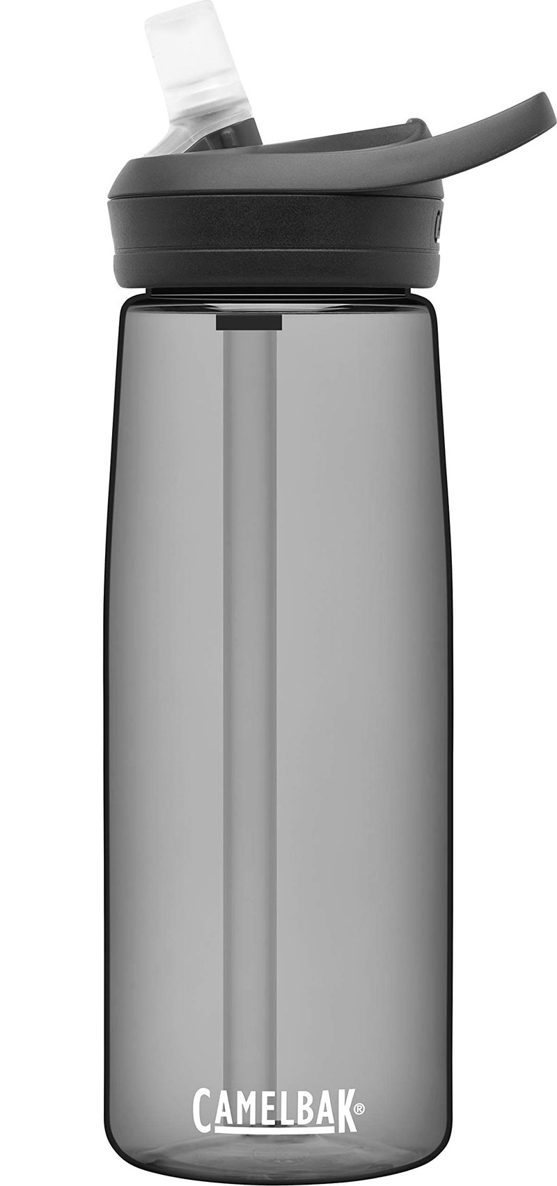 Fľaša na vodu CamelBak Eddy+ – antracitová/uhlíková, fľaša na pitie bez obsahu BPA vhodná na šport a turistiku