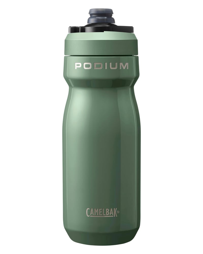 Cyklistická fľaša na vodu CamelBak Podium Insulated Steel 532 ml, nehrdzavejúca oceľ, dvojstenná vákuová izolácia, vysoký prietok, nepriepustná