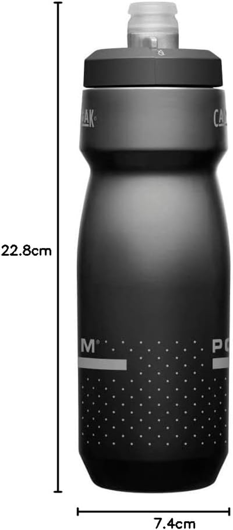 CamelBak Podium Unisex Sportkulacs 710ml Fekete/Szürke - 700 ml, Black