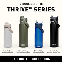 Športová fľaša CamelBak Thrive Flip Straw 20 oz – ventil On-the-Go Flow – protiprachový uzáver – otočná rukoväť – na turistiku a cestovanie autom – Oxford blue 9