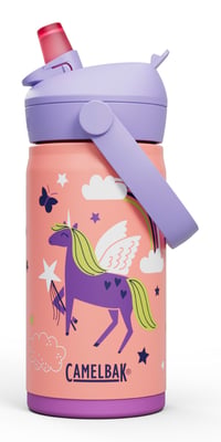 Detská športová fľaša CamelBak Thrive FS Kids VSS – Vákuovo izolovaná nehrdzavejúca oceľ – Odolná voči vytečeniu – 355 ml (12 oz) – Magic Uniforms 1