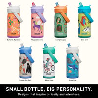 Detská športová fľaša CamelBak Thrive FS Kids VSS – Vákuovo izolovaná nehrdzavejúca oceľ – Odolná voči vytečeniu – 355 ml (12 oz) – Magic Uniforms 6