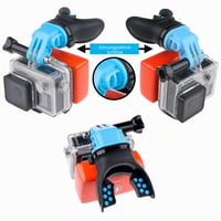 CAMKIX držiak do úst pre GoPro Hero 4, Black, Silver, Hero, Hero+, LCD+, 3+, 3, 2, 1 – Hands-free uchytenie pre vodné športy 3