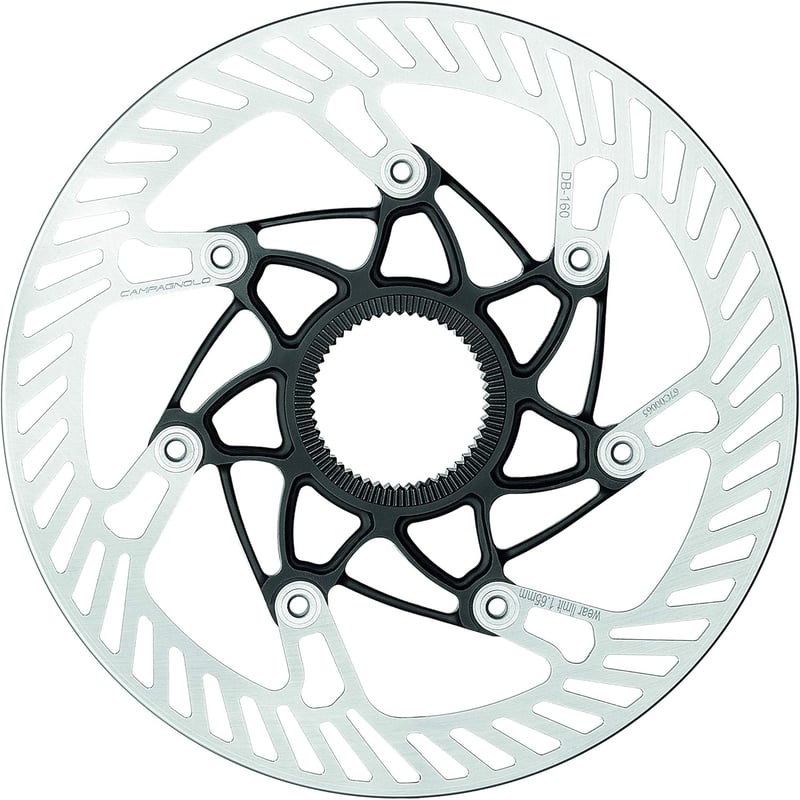 Campagnolo AFS 03 Disc féktárcsa 160mm fekete kerékpárhoz - Einheitsgröße