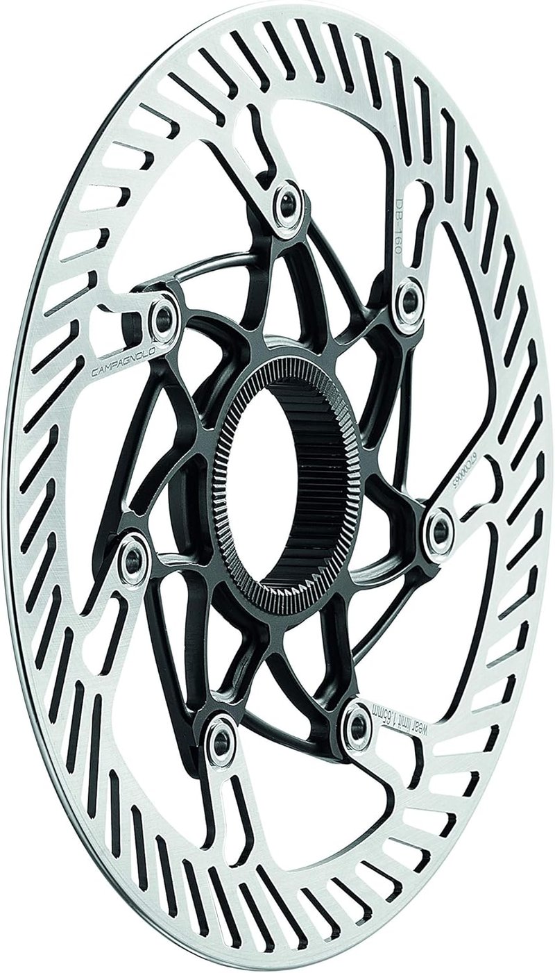 Campagnolo AFS 03 Disc féktárcsa 160mm fekete kerékpárhoz - Einheitsgröße