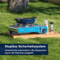 Plynový varič Campingaz Camp Bistro DLX – kompaktný, prenosný kempingový varič, 1 ks 2