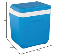 Campingaz Icetime Plus 30L Passzív Hűtőtáska – Habszivacs PU Szigetelés, Kék, Élelmiszer és Ital Hűtésére, Akár 1 Napig 7