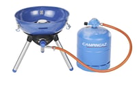 Kempingový varič Campingaz Party Grill 400 R – Prenosný plynový varič v modrej farbe, 36x36x27 cm, na grilovanie v prírode 2