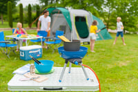 Kempingový varič Campingaz Party Grill 400 R – Prenosný plynový varič v modrej farbe, 36x36x27 cm, na grilovanie v prírode 8