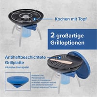 Campingaz Party Grill grătar portabil de camping și plită - aragaz compact de exterior 3