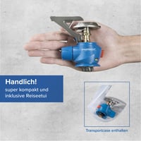 Arzător cu gaz pentru camping Campingaz Twister Plus PZ | Aragaz portabil cu 1 arzător | Pentru excursii, festivaluri | Cu cutie de depozitare din plastic 5