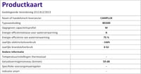 CAMPLUX BD300 11L Gázüzemű Pillanatvíz-melegítő, Konyha/Fürdőszoba, 22 kW 9