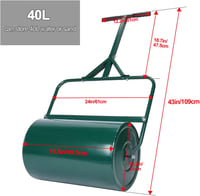 CAMPSOR Profi Gyephengerelő 40L Vízzel Tölthetõ Zöld 50x110cm 5