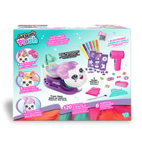 Canal Toys Airbrush Plush Hair'iffic kadernícky salón – elektronický airbrush fén, 20 doplnkov, umývacia stanica, kreatívna hračka od 6 rokov 4