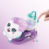 Canal Toys Airbrush Plush Hair'iffic kadernícky salón – elektronický airbrush fén, 20 doplnkov, umývacia stanica, kreatívna hračka od 6 rokov 8