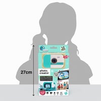 Canal Toys Photo Creator CLK079 Detský vodotesný fotoaparát IP68 3 m modrý 16 GB microSD 2-palcový LCD selfie režim filtre USB-C plávajúci 4