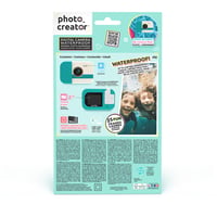 Canal Toys Photo Creator CLK079 Detský vodotesný fotoaparát IP68 3 m modrý 16 GB microSD 2-palcový LCD selfie režim filtre USB-C plávajúci 3