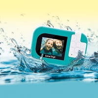 Canal Toys Photo Creator CLK079 Detský vodotesný fotoaparát IP68 3 m modrý 16 GB microSD 2-palcový LCD selfie režim filtre USB-C plávajúci 8
