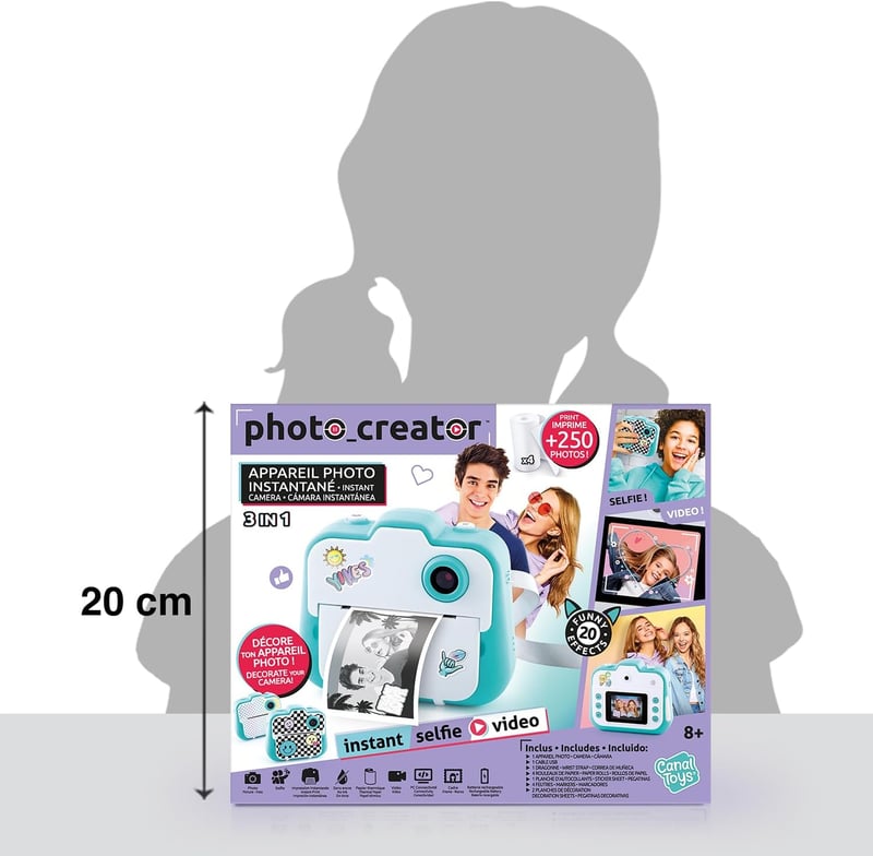 Canal Toys Studio Creator CLK 001 Instant Fényképezőgép Világoskék