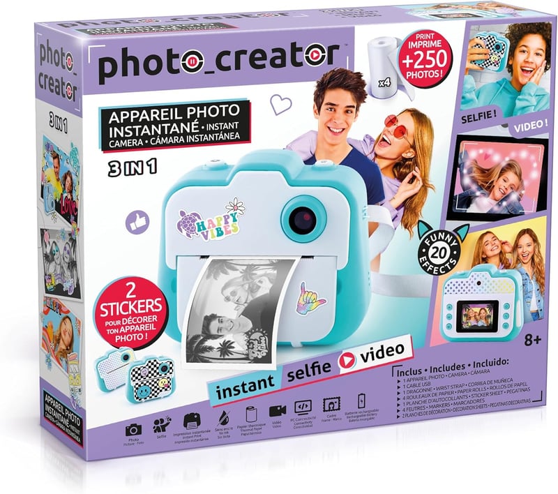 Canal Toys Studio Creator CLK 001 Instant Fényképezőgép Világoskék